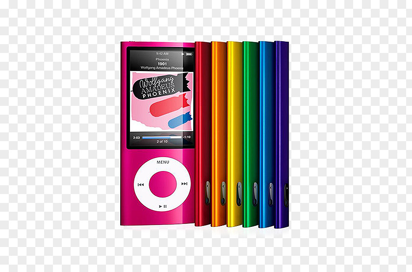 Apple IPod Touch Nano MP4 Player PNG