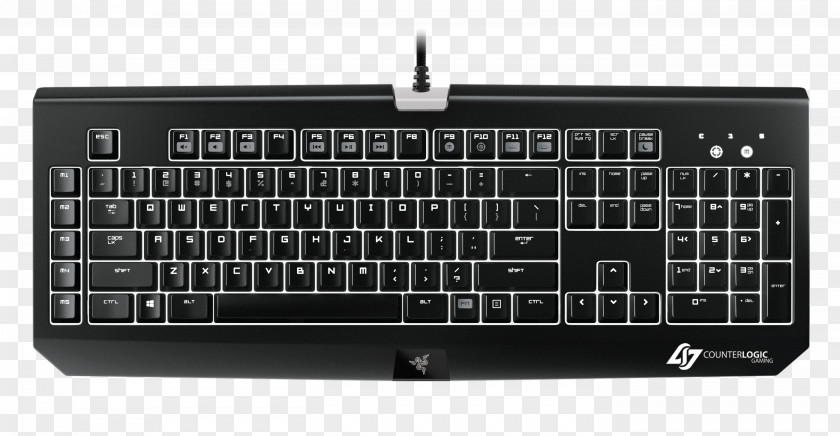 Keyboard Computer Gaming Keypad Razer Inc. Video Game Microsoft PNG