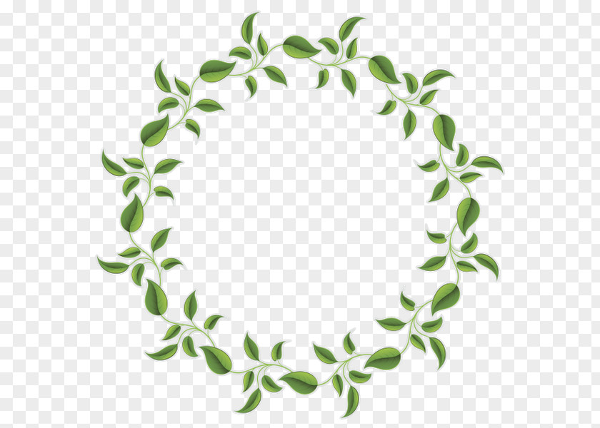 Leaf Wreath Clip Art PNG