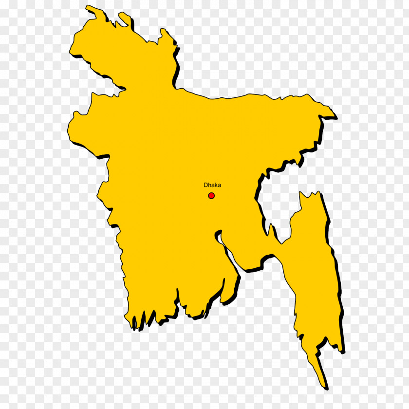 Physische Karte Bangladesh Map Royalty-free Clip Art PNG