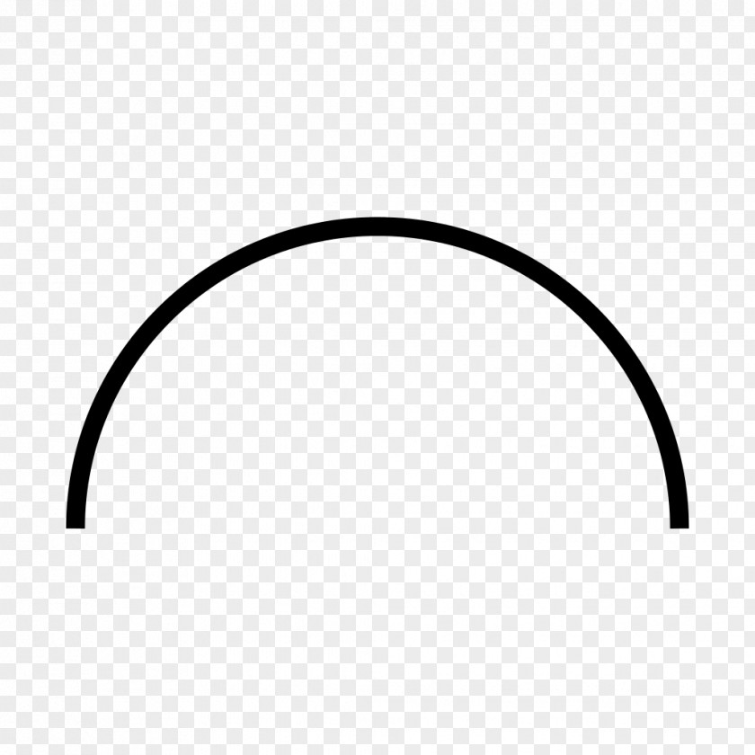 Semi-circular Arc Inch Wrought Iron Length Centimeter PNG