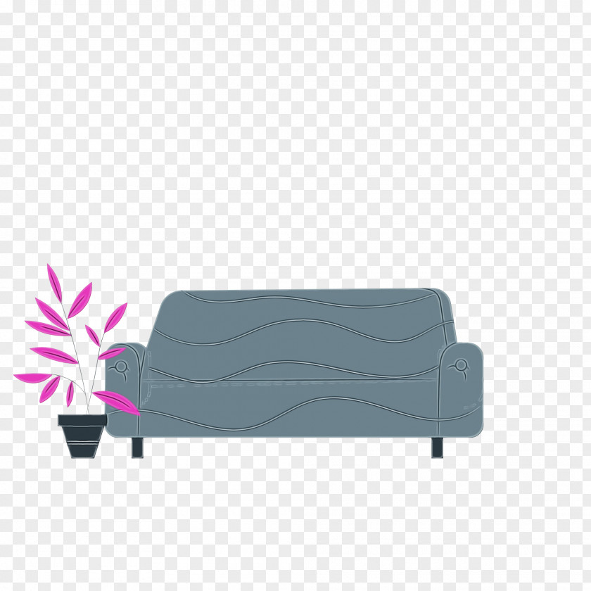 Couch Furniture Rectangle Purple Meter PNG