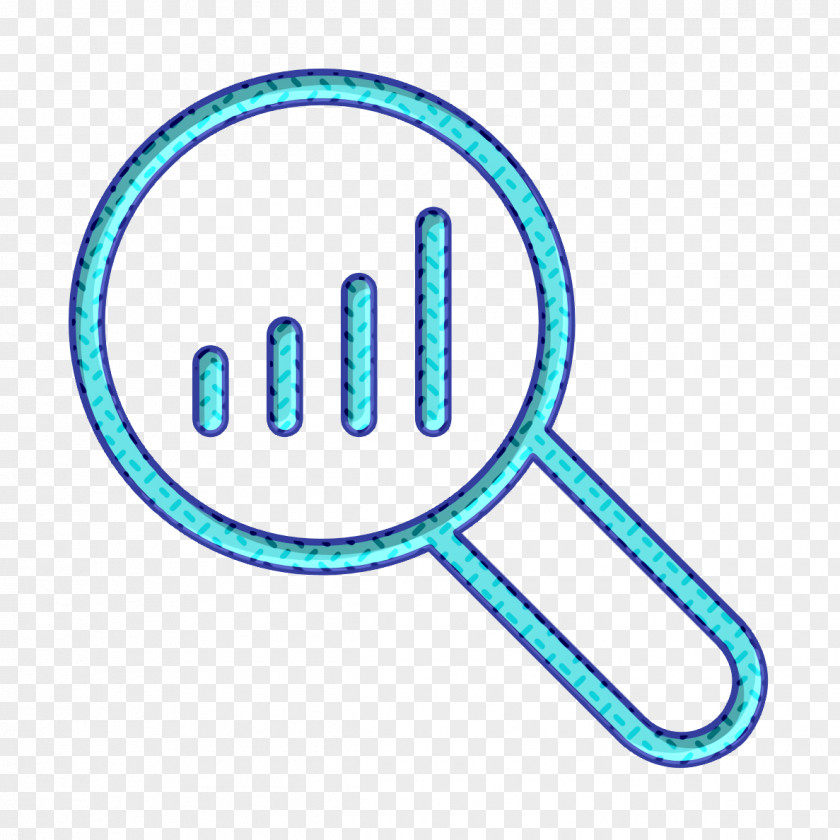 SEO And Marketing Icon Magnifying Glass Search PNG