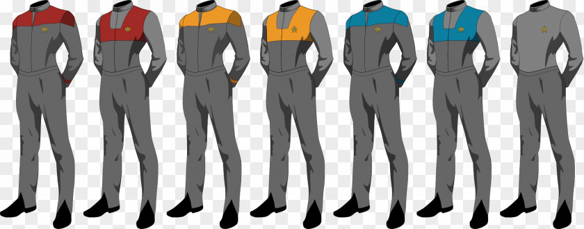 Star Trek T-shirt Uniforms Costume PNG