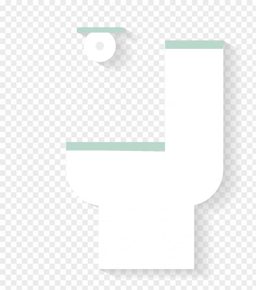 Flat Cartoon Toilet Bathroom PNG