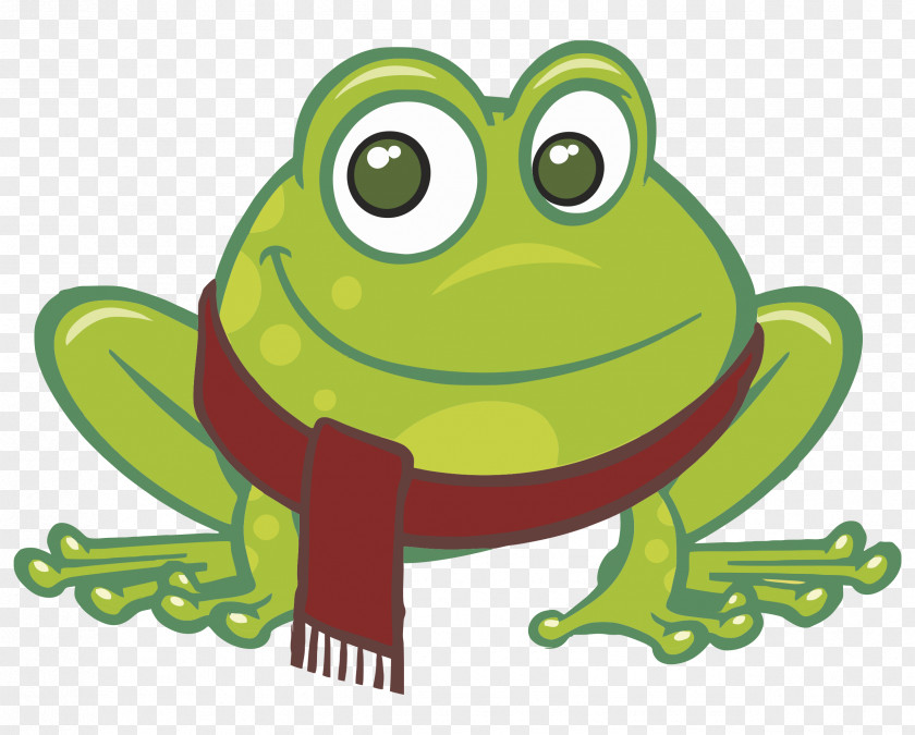 Frog Christmas Toad Clip Art PNG