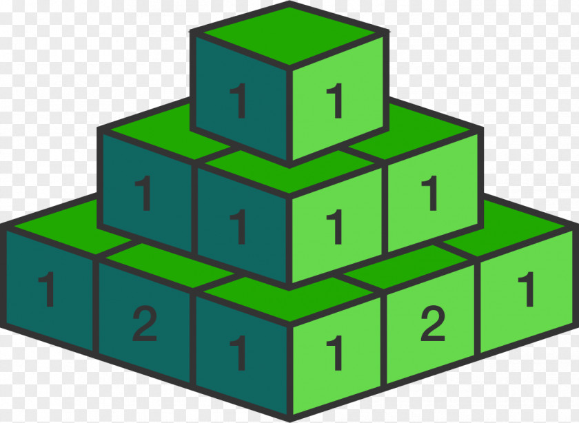 Mathematics Clip Art Pascal's Pyramid Number Image PNG