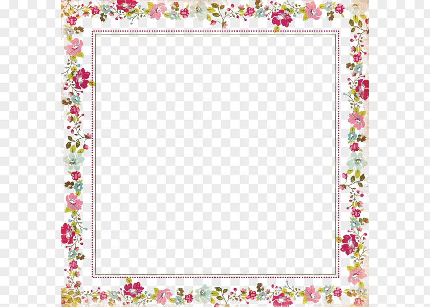 Pattern Border Paper Picture Frame Clip Art PNG