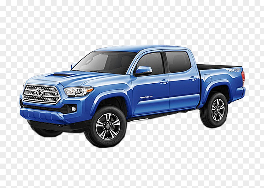Toyota 2018 Tacoma Access Cab Pickup Truck Driving Vehicle PNG