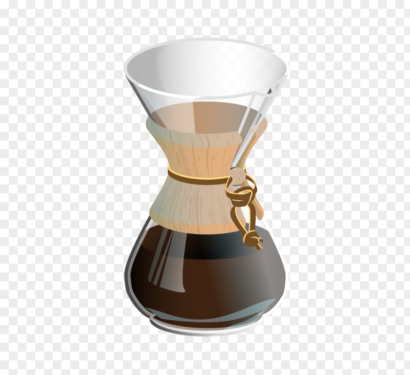Coffee Coffeemaker Chemex Joe Brewed PNG