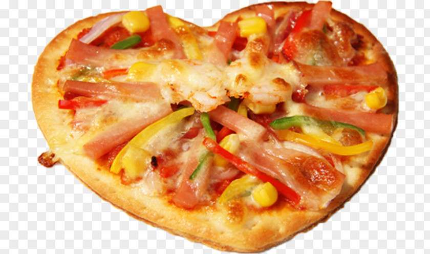 Delicious Pizza Image California-style Sicilian Bacon Fast Food PNG