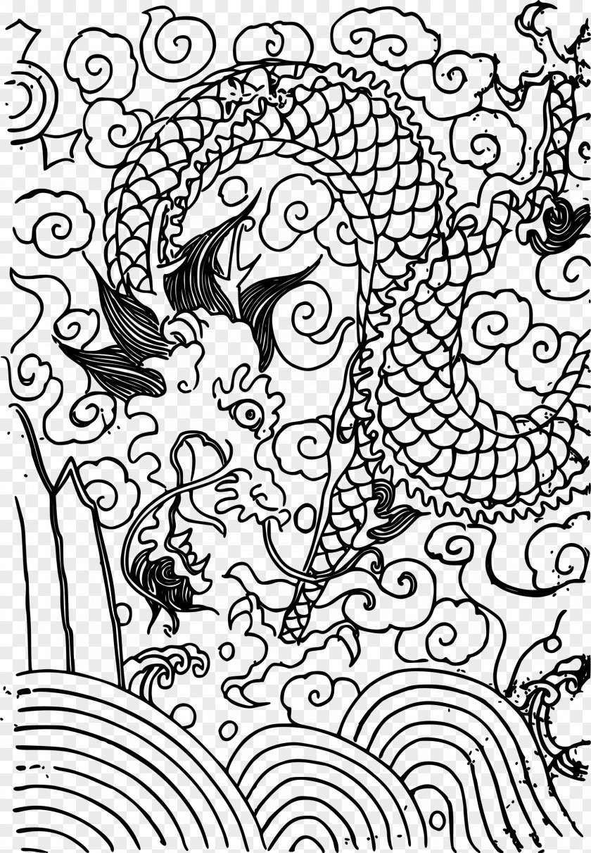 Oriental China Drawing Art Clip PNG