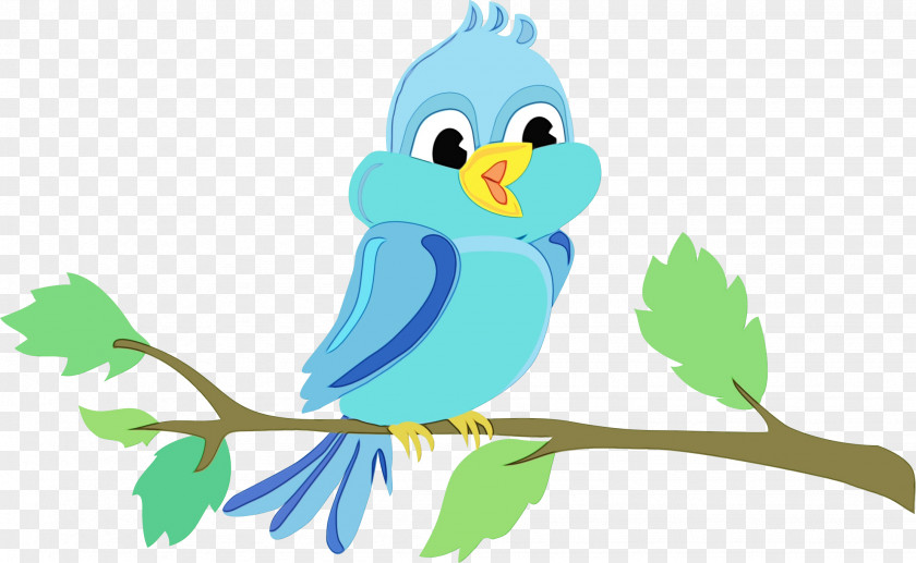 Perching Bird Songbird Bluebird Beak Parrot Cartoon PNG