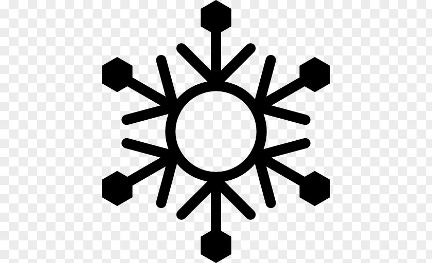 Snowflake Ice Crystals Symbol PNG