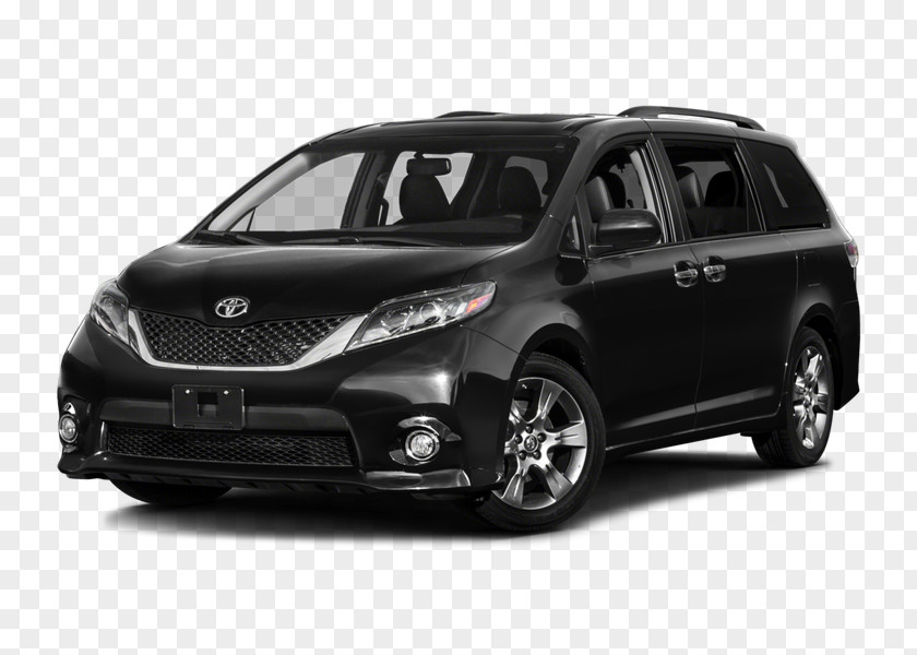 Toyota 2017 Sienna SE Premium Car Van 2016 PNG