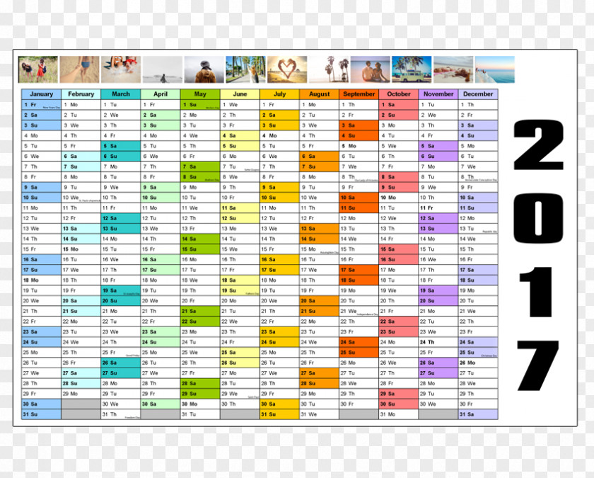 2018 Desk Calendar Australia 0 Public Holiday Time PNG