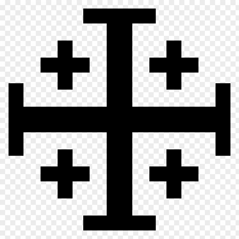 Cross Kingdom Of Jerusalem Christian PNG