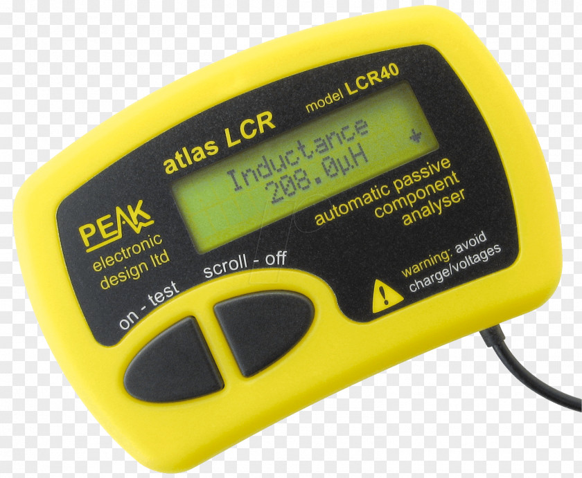 Atlas LCR Meter Electronic Component Electronics Multimeter Passivity PNG