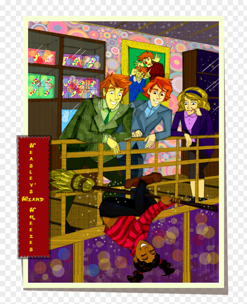 Auror Hermione Granger Harry Potter Weasley Family Cartoon PNG