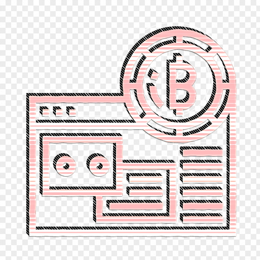 Blockchain Icon Mining PNG