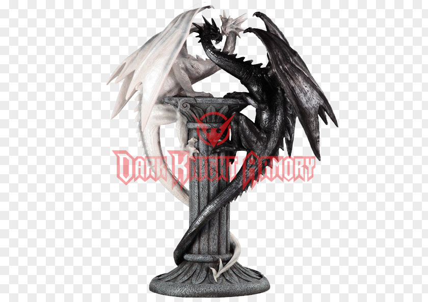 Dragon Figurine Legendary Creature Sculpture Fantasy PNG