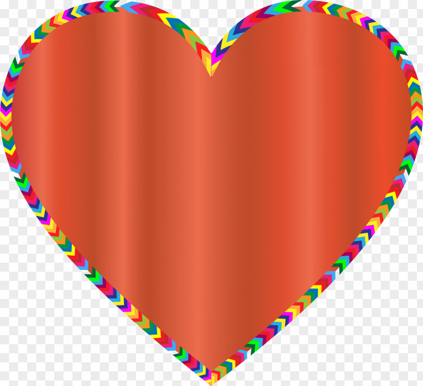 Heart Color Rainbow Clip Art PNG