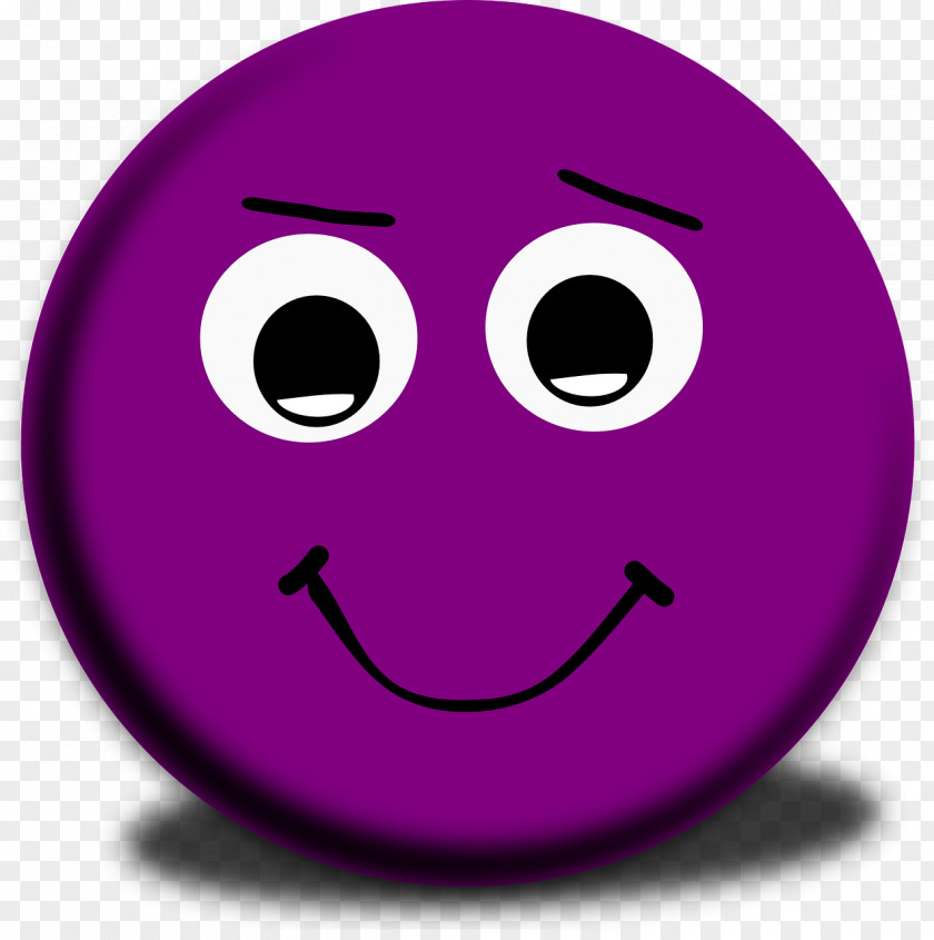 Smiley Emoticon Purple Clip Art PNG