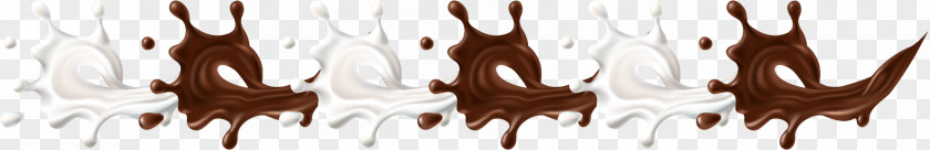 Vector Hand-painted Milk And Chocolate PNG