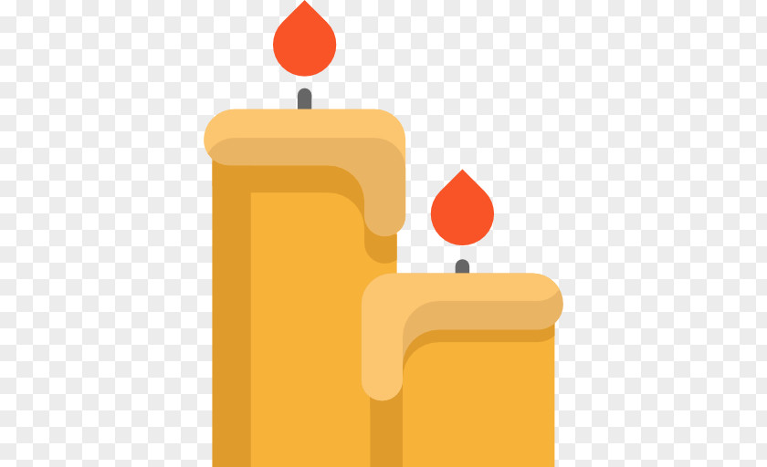 Church Candles Yellow Clip Art PNG