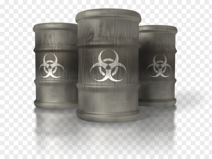 Dangerous Goods Biological Hazard Warfare Toxin Cylinder PNG