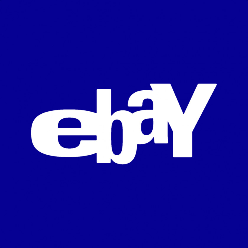 Ebay Blue Area Text Brand PNG