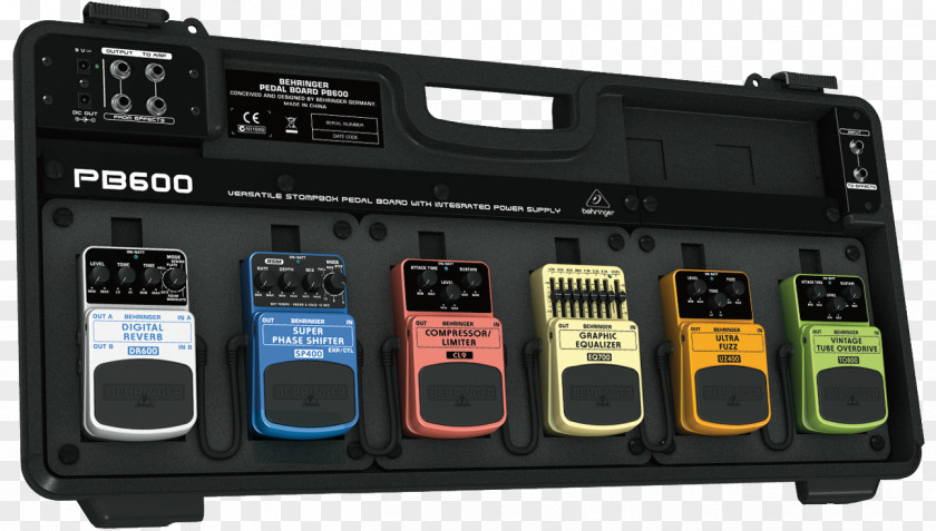 Energy Effect Pedalboard Behringer PB600 Pedal Board Effects Processors & Pedals PNG