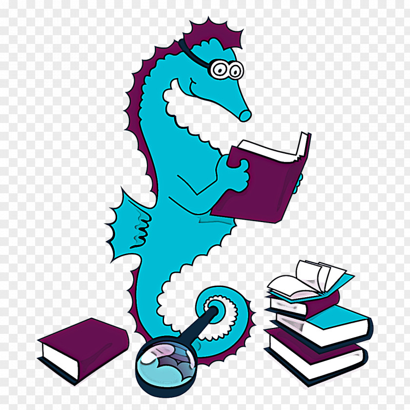 Games Animal Figure Seahorse Line PNG