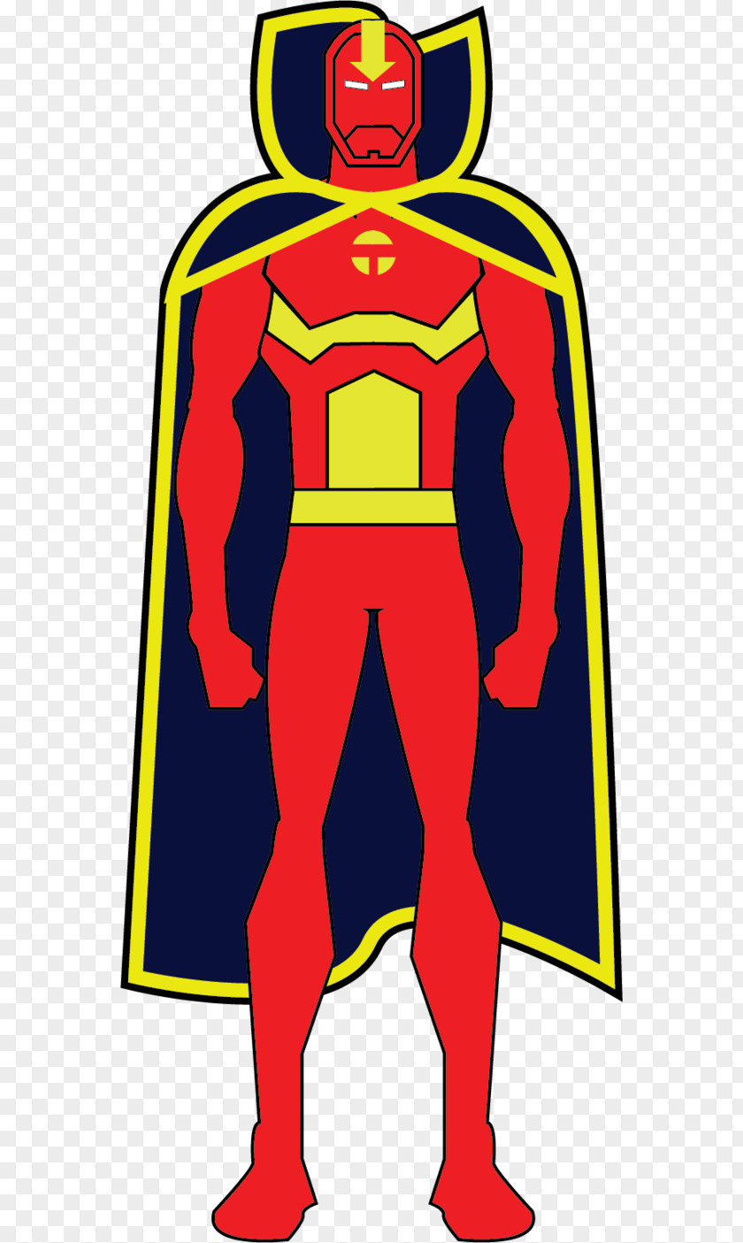 Red Tornado Superhero Clip Art PNG