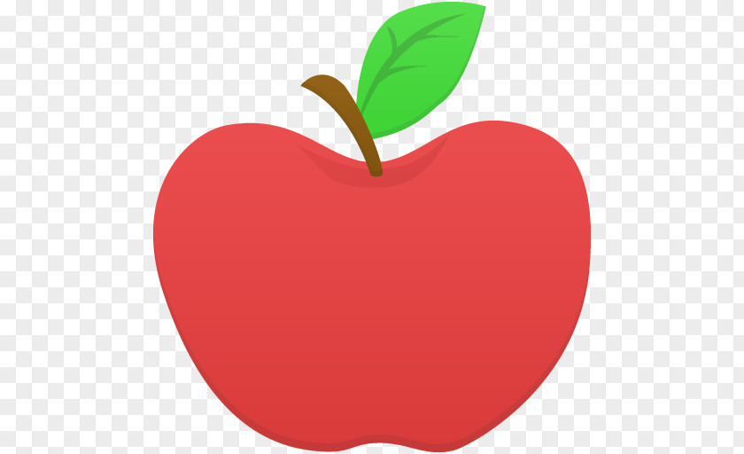 Apple Heart Plant Love Food PNG
