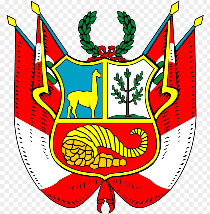 Flag Coat Of Arms Peru National Symbols PNG