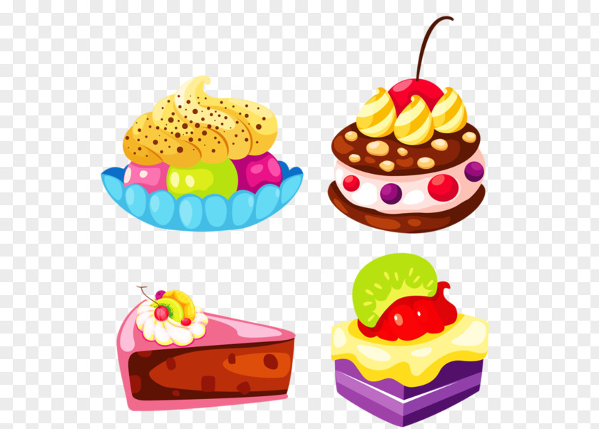 Ice Cream Cake Cupcake Macaroon PNG