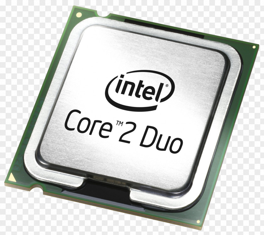 Intel Core 2 Duo Central Processing Unit PNG