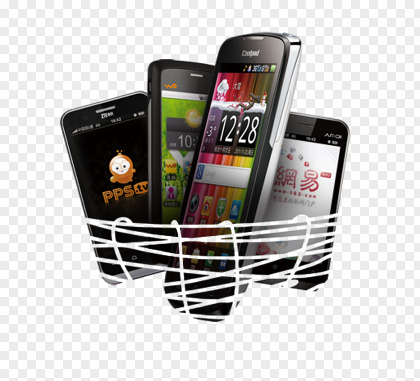 Smartphone Feature Phone Poster Publicity PNG
