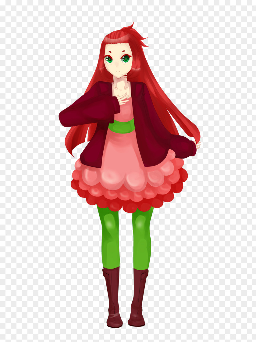 Strawberry Shortcake Halloween Costume PNG