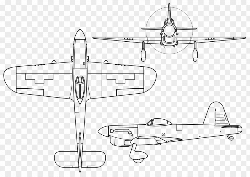 Airplane Miles M.20 Master Propeller Supermarine Spitfire PNG