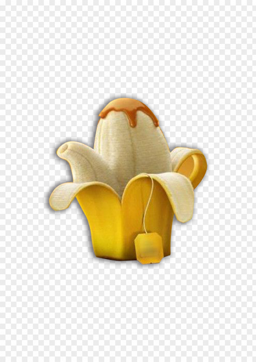 Banana Teapot Icon PNG