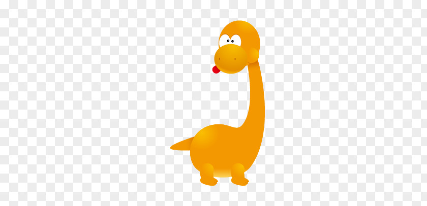 Giraffe Q-version Dinosaur Illustration PNG