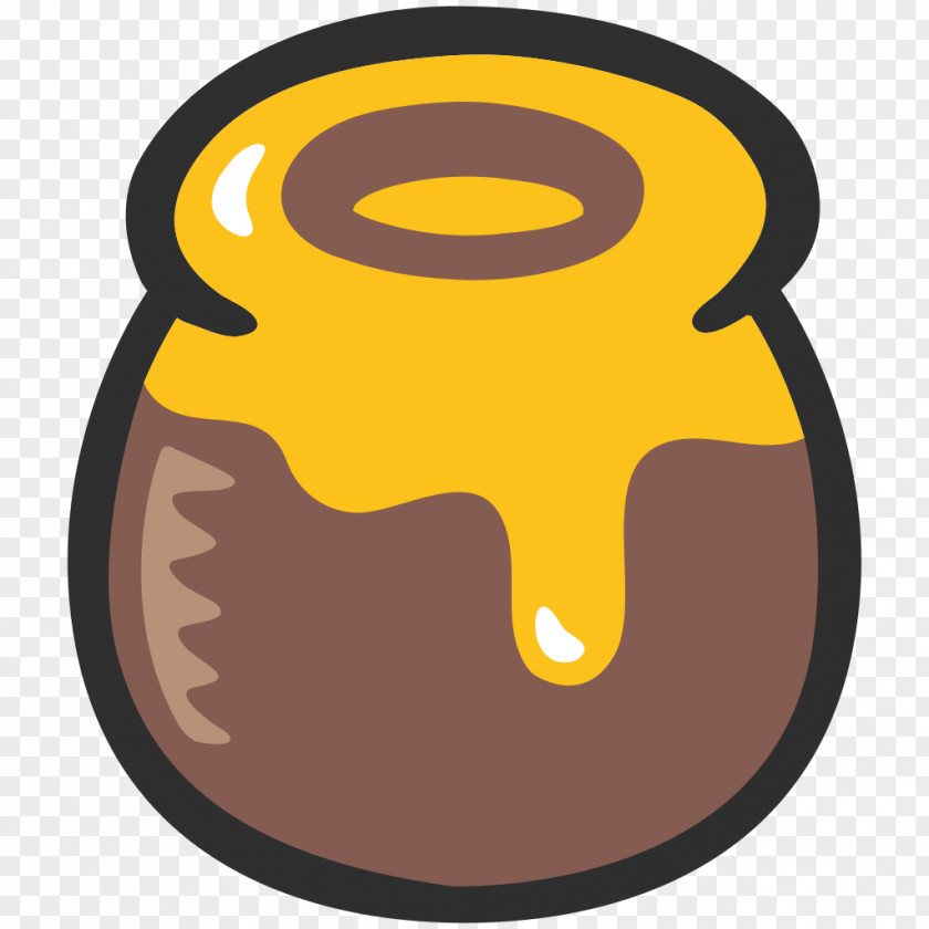Honey Emoji Honeypot Android Clip Art PNG