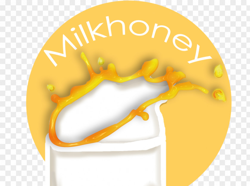 Honeydew Milk Logo Brand Font PNG