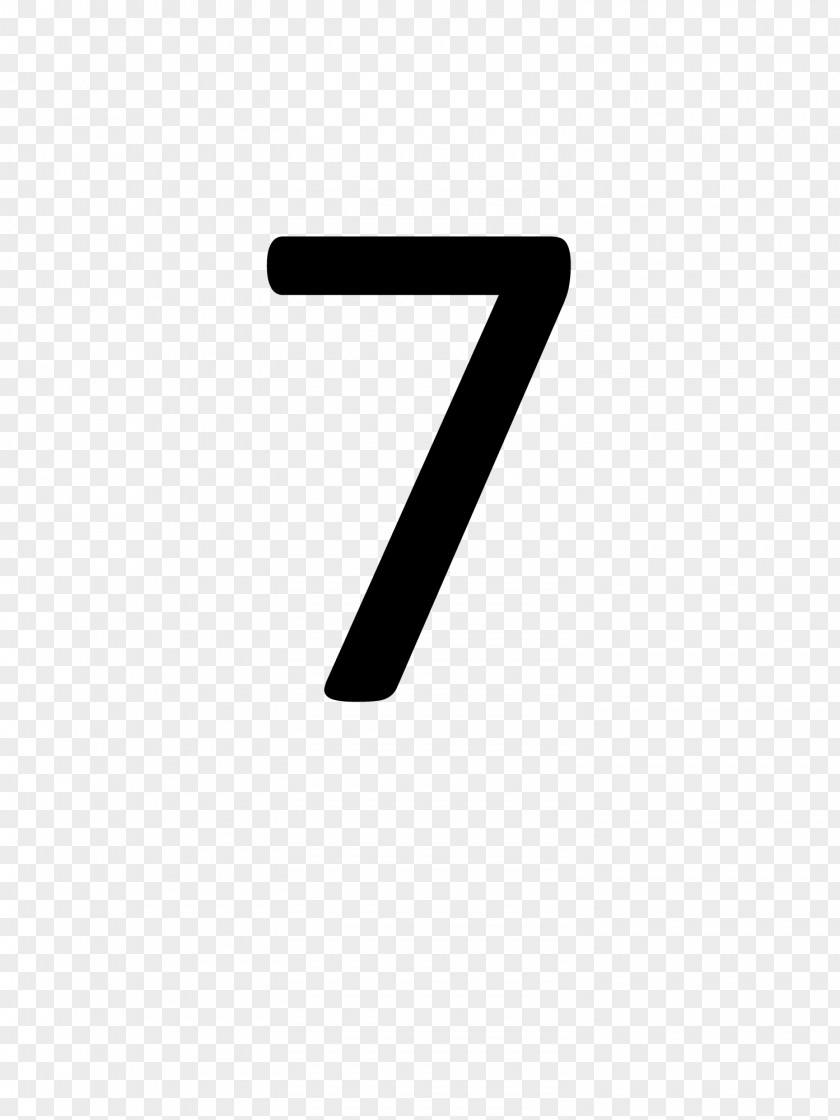 Number 7 Brand Logo Pattern PNG