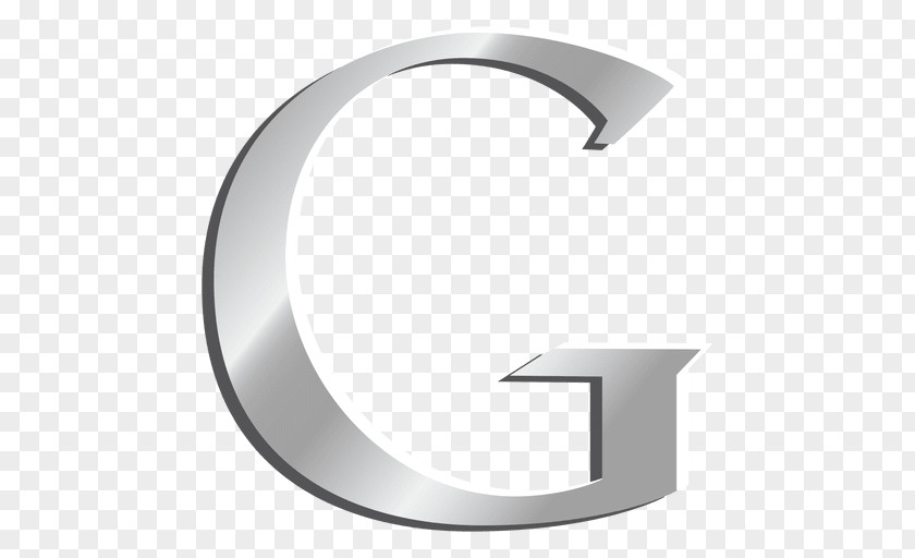 Silver Metal Font Design Google Logo PNG