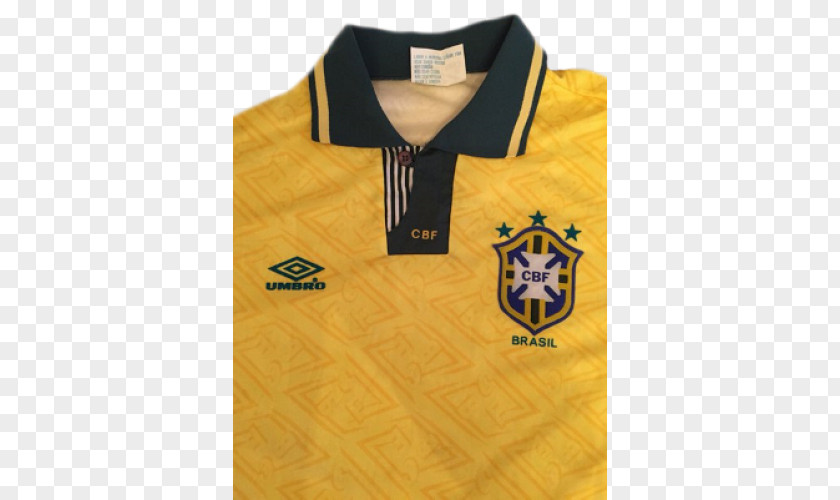T-shirt Brazilian Constitutional Referendum, 1993 Brazil National Football Team Sleeve PNG