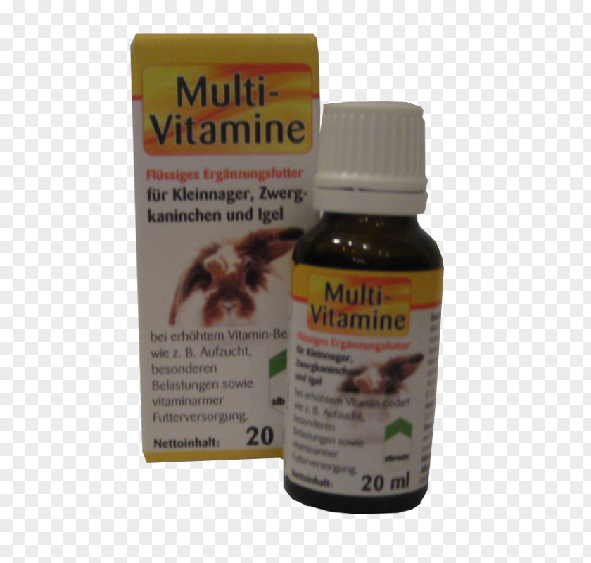 Vitamine Multivitamin Dwarf Rabbit Erinaceidae Solution PNG