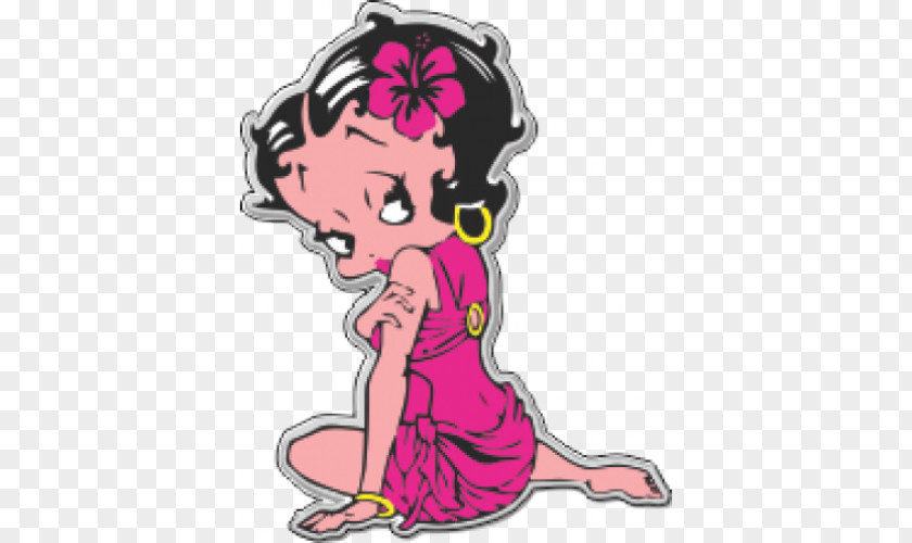 Betty Boop Decal Iron-on Sticker PNG